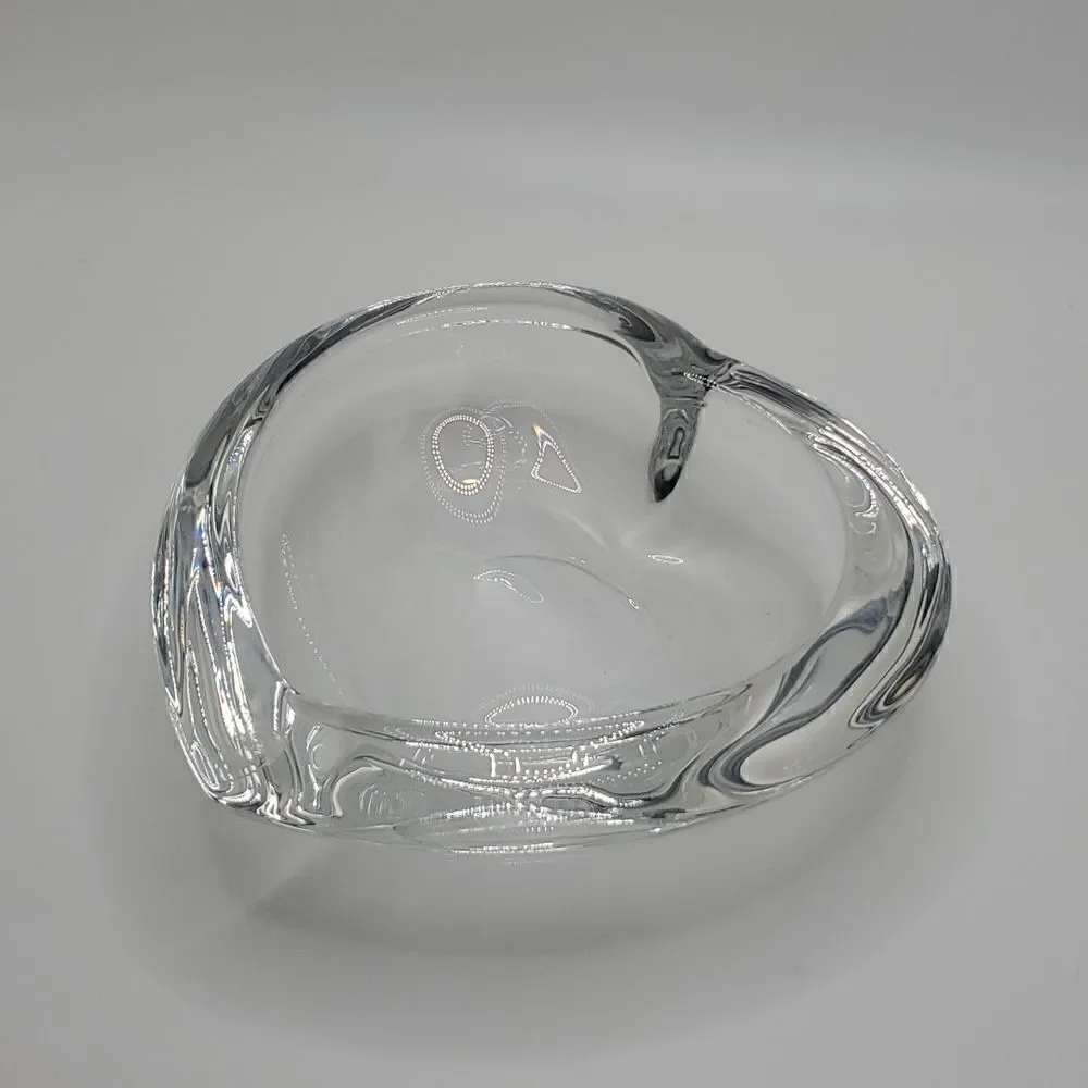 Orrefors | Crystal Heart Bowl Dish